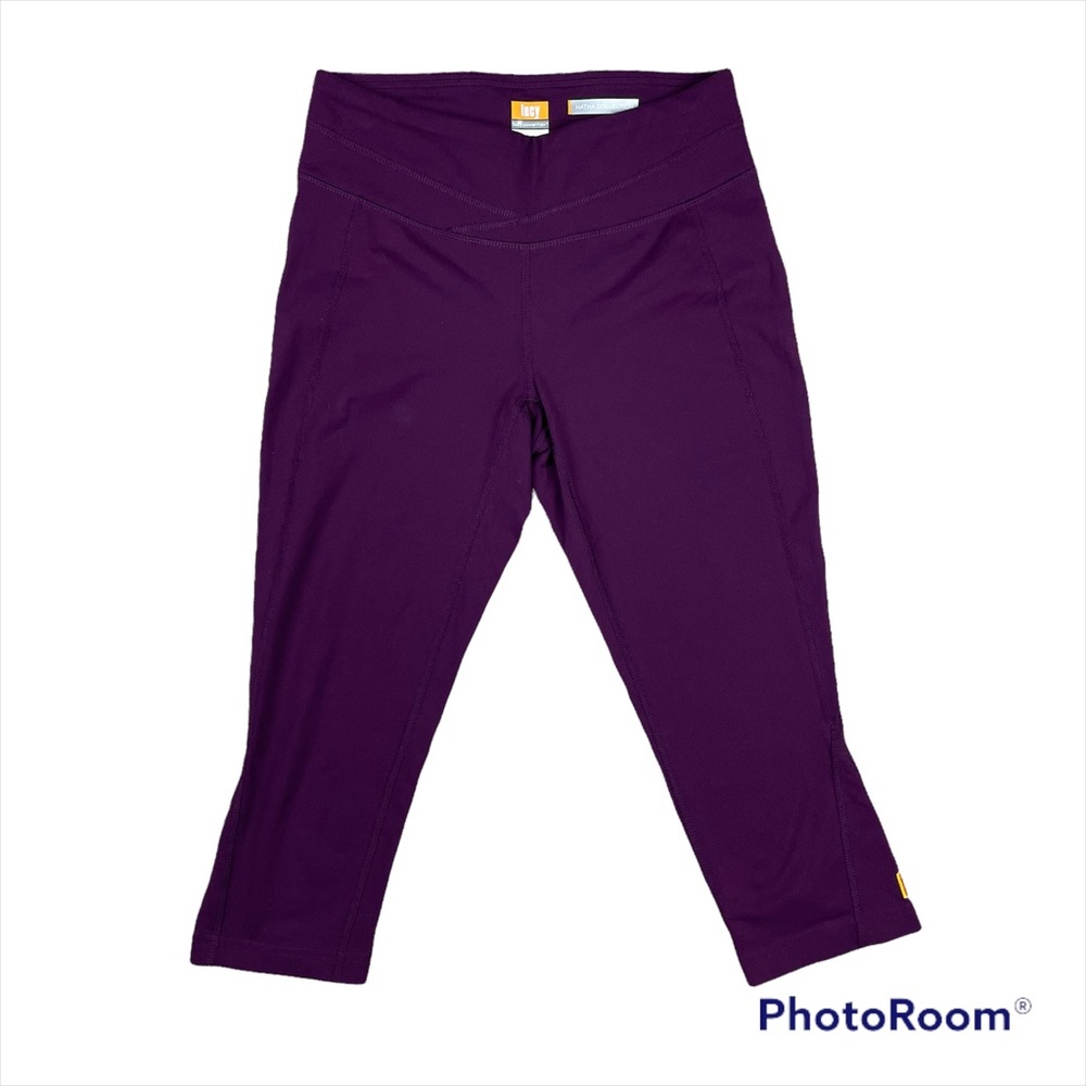 Lucy Powermax Hatha Collection Activewear Yoga Workout Leggings Plum Size Small